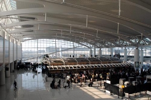 The Air France terminal at New York City's JFK airport.