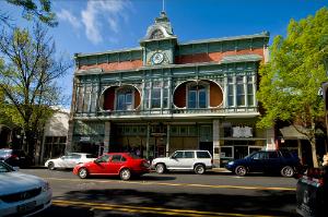 The charming town of St. Helena, California.