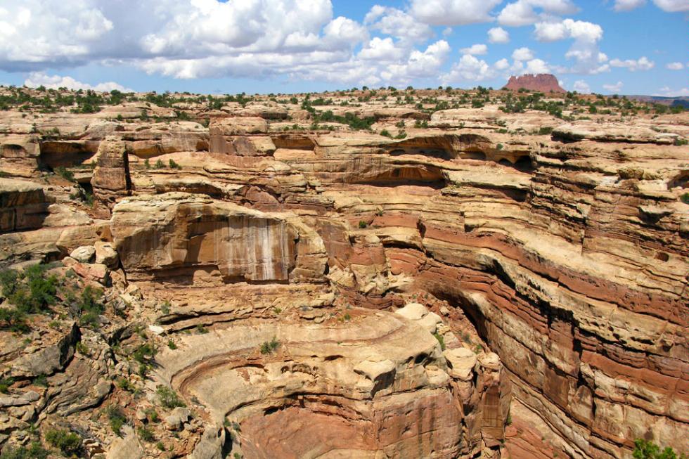 The Maze in Canyonlands National Park in Utah.