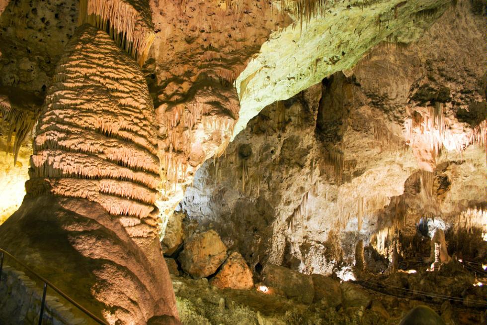 Carlsbad Caverns in Carlsbad, New Mexico.