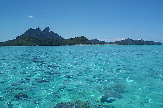 Bora Bora lagoon