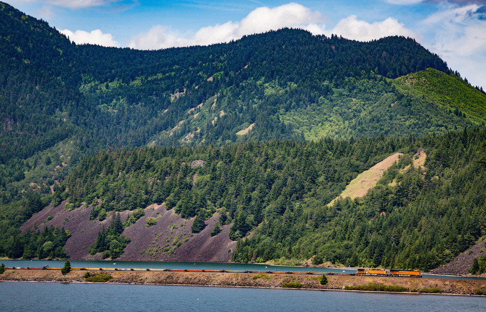 The Columbia River Gorge is <a href=other/a_%26rsquo%3bs playground, and there&rsquo;s a daily Amtrak train which takes you there, every afternoon. The short trip from <a href=other/a_ to Bingen, WA takes an hour and a half, and puts you just a short cab ride away from <a href=other/hood-river__hood River</a>, full of charming B&amp;Bs and walking paths. You can take the train back the next morning or wait for the afternoon&rsquo;s Greyhound bus, which costs about the same as the train. <a href=2761_thecolumbiagorgeandhoodriverattractions.html attractions map</a>&nbsp;gives you some great ideas of what to do in Hood River.