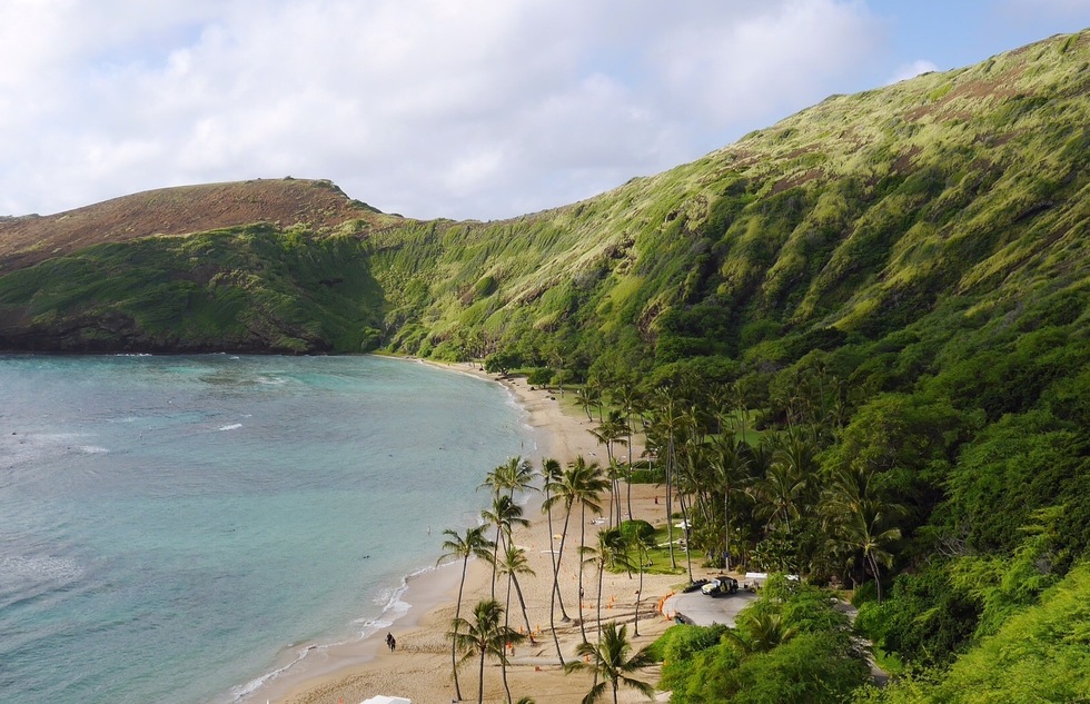 Hanauma Bay Nature Preserve on Oahu, Hawaii