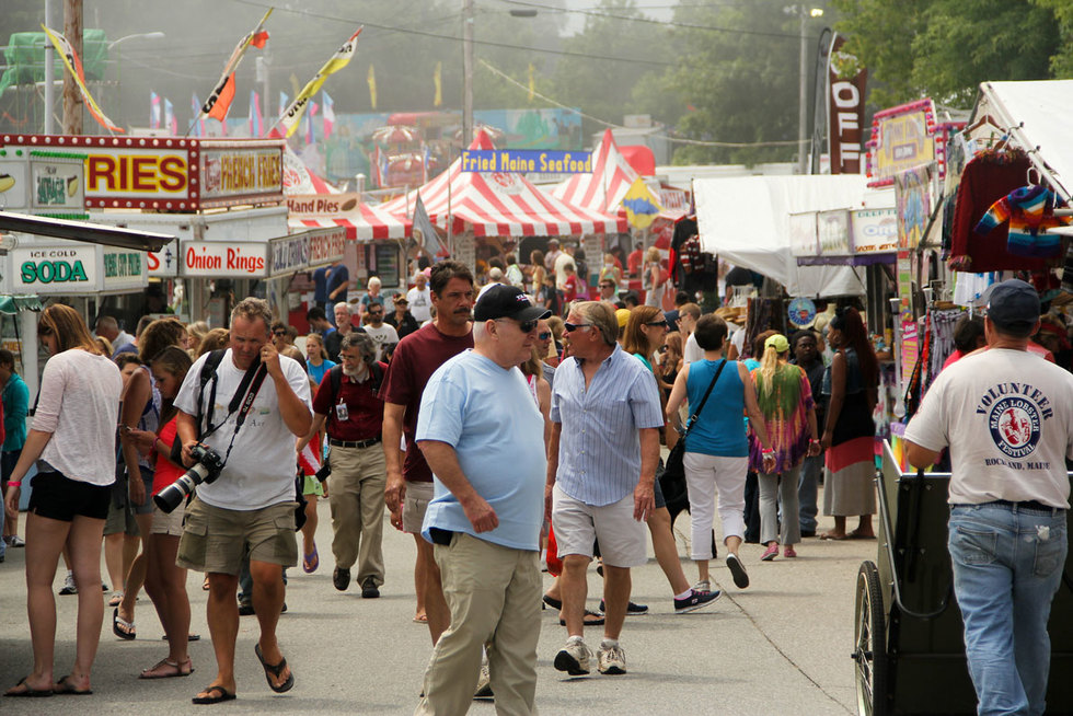 Maine Lobster Festival in Rockland, ME