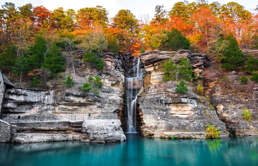 Where to stay for fall foliage: Big Cedar Lodge, Missouri 