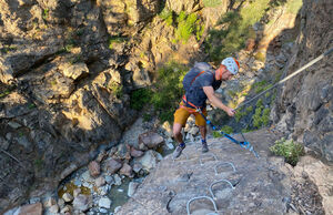 Ouray Via Ferrata in Colorado