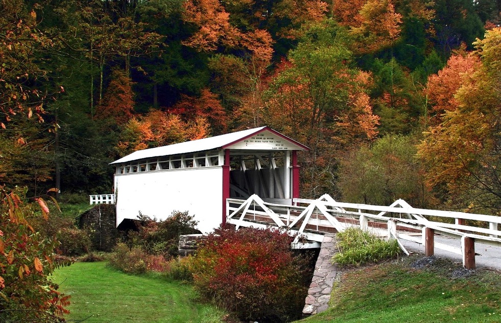 Where to stay for fall foliage: Omni Bedford Springs, Pennsylvania 