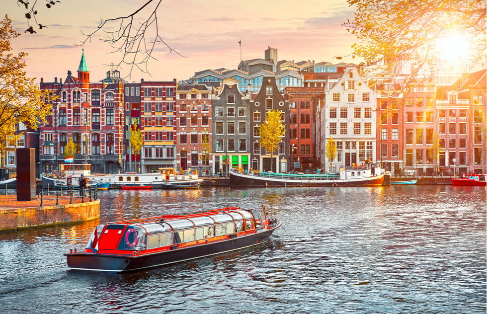 Canal in Amsterdam