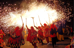 La Mercè festival in Barcelona