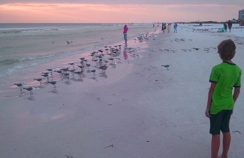 Siesta Beach near Sarasota, Florida