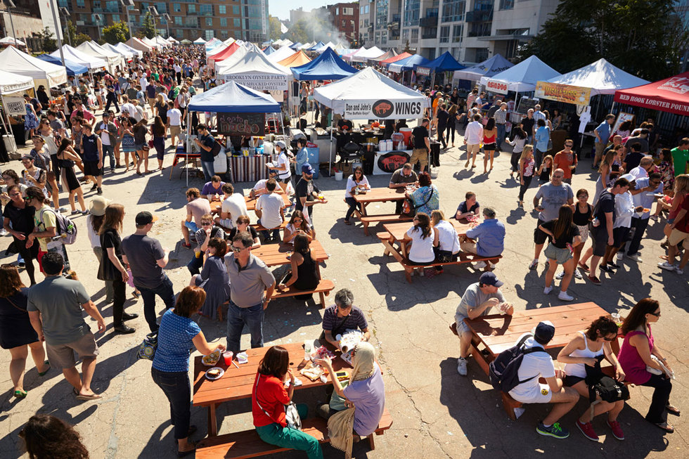 Smorgasburg in Brooklyn, NY