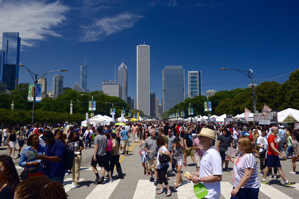 Taste of Chicago in Chicago, IL