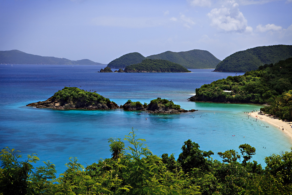 Best Caribbean snorkeling: Trunk Bay on St. John in the U.S. Virgin Islands